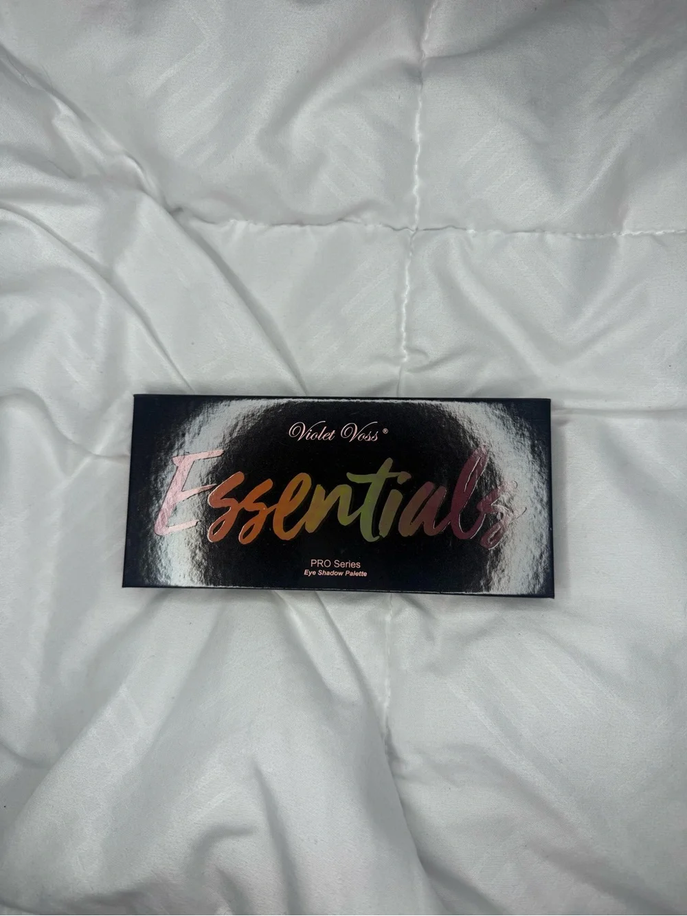 Violet Voss Black Reflective Eyeshadow Palette Box